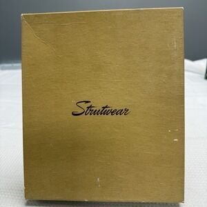 Vintage 50s Strutwear 495 Widee Velotex 10 Nylon Stockings Seams New 1 Box